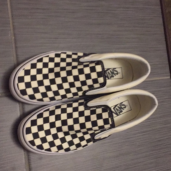 Vans Other - Vans slip on checkerboard size 9